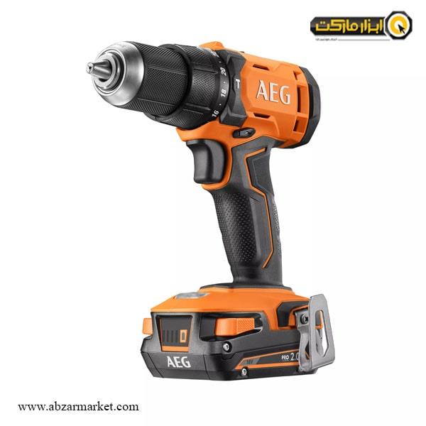 دریل شارژی چکشی AEG لیتیوم 18 ولت مدل BSB 18G4-202C